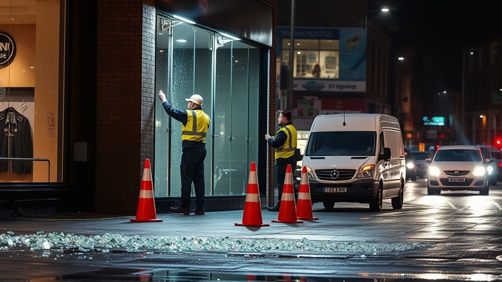 Emergency Glazing Oval