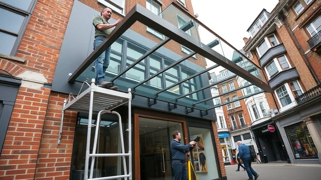 Shopfront Canopy Stockwell