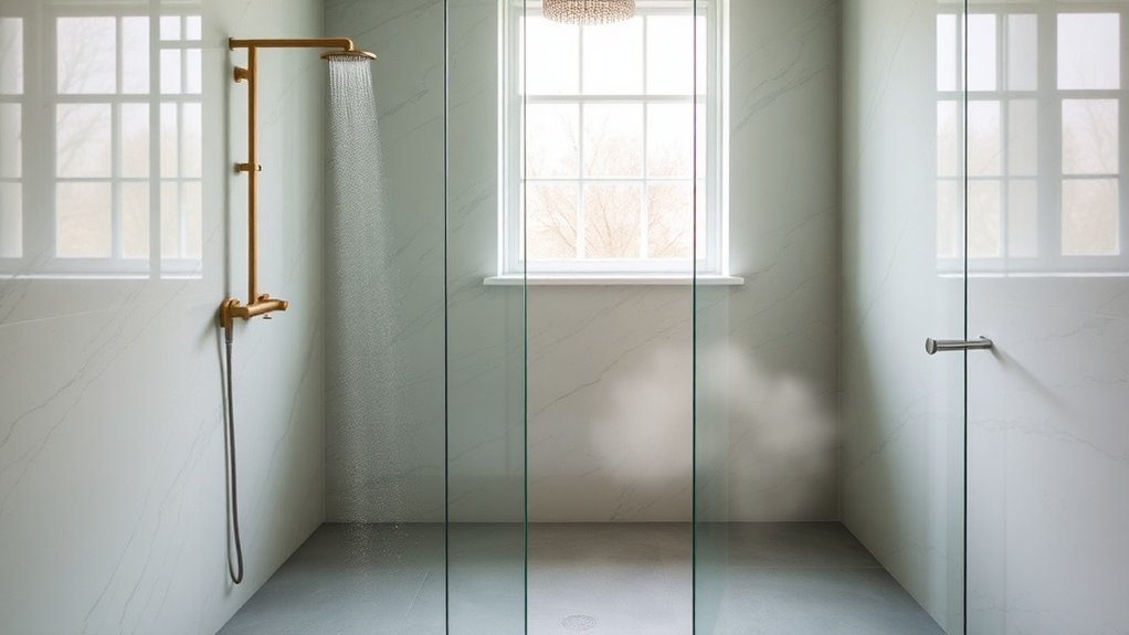 Wet Room Glass Panels Stockwell